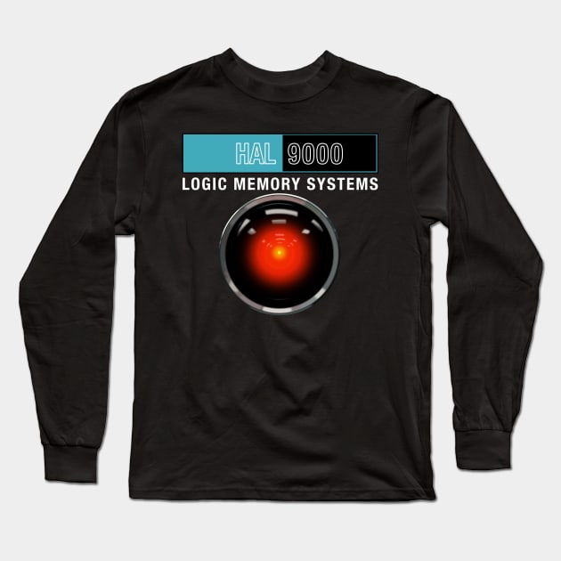 HAL 9000 Long Sleeve T-Shirt by Deadcatdesign